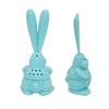 1pcs Bunny Tea Strainer Angry R Abbit Silicone Tea Brewer Loose Tea Infusers Strainer Cute Tea Infuser Household Afternoon Tea