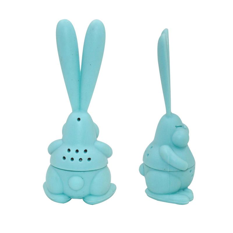 1pcs Bunny Tea Strainer Angry R Abbit Silicone Tea Brewer Loose Tea Infusers Strainer Cute Tea Infuser Household Afternoon Tea