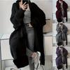2024 European and American Clear Texture Loose Cardigan Outerwear