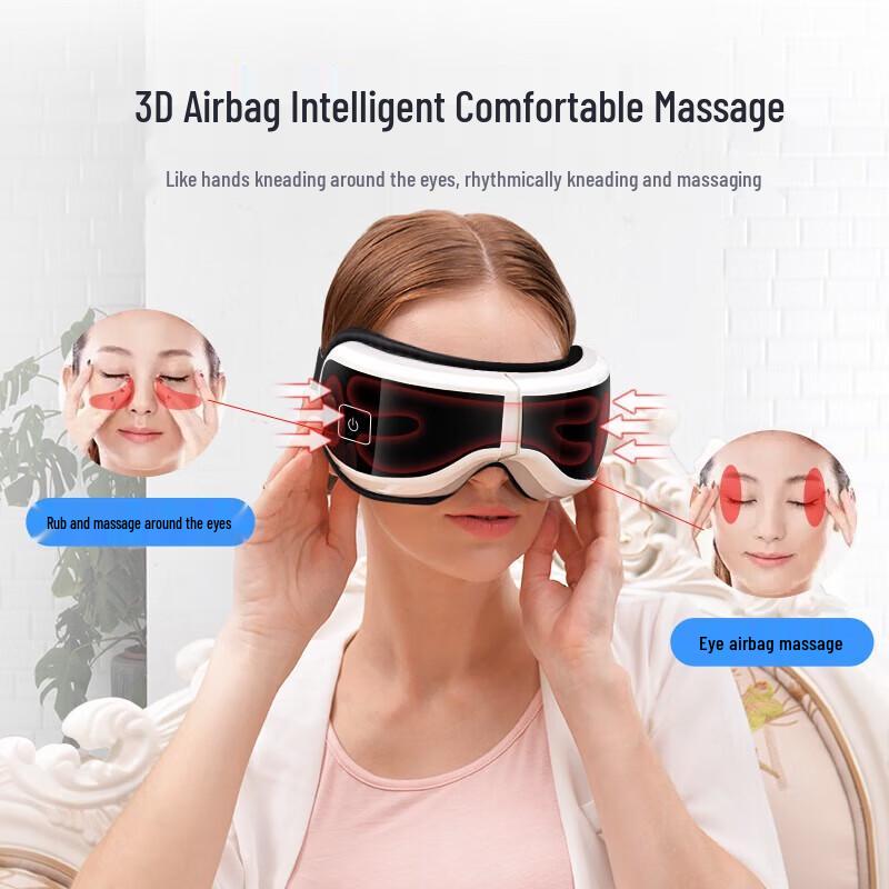 Dis Smart Eye Massager with Hot Compress