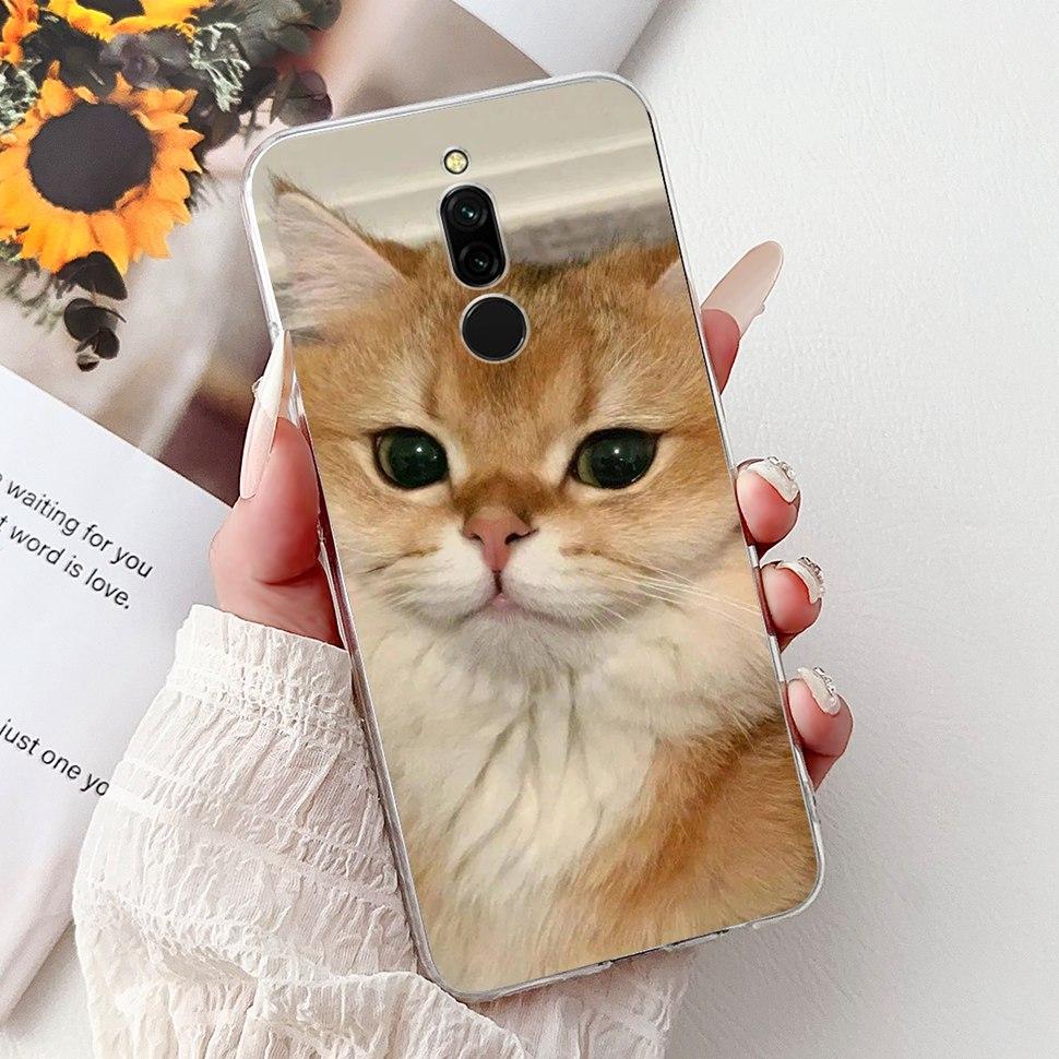 For Xiaomi Redmi 8 Case Lovely Funny Cartoon Cover Soft Silicone Case For Xiaomi Redmi 8 8A Redmi8 Redmi8A Fundas Bumper