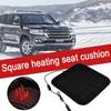 Portable 12V Heated Seat Pads Adjustable Car Seat Cushion Cover Electric Heating Universal Front Seats Warmer for Winter Driving
