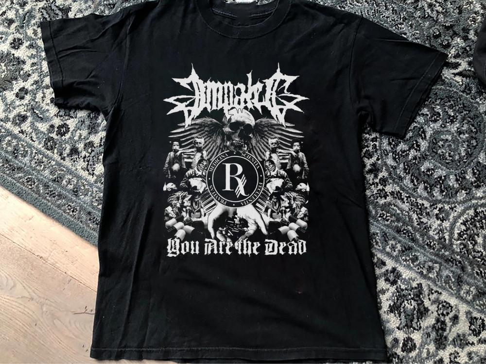 Impaled band You Are The Dead Black Unisex T-Shirt Cotton GS236 Unisex T-Shirt L