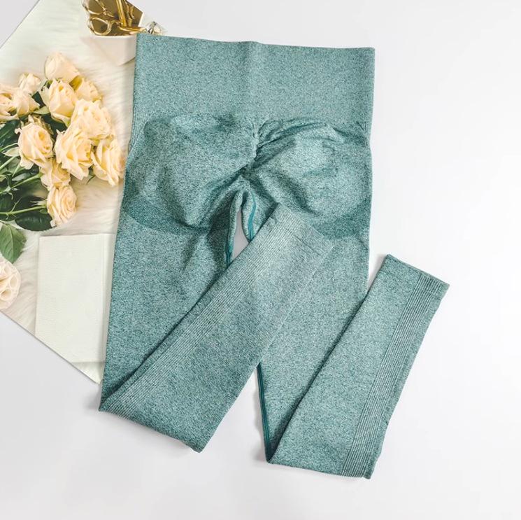 High-Waist Peach Lift Yoga Leggings for Women