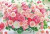 In Beverly 1000 Jigsaw Flowers In Rosy Pink [Made Japan] Micro-Piece Puzzle, Heart-Pounding (26x38cm) 1000M-023