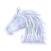 Silicone Mold Epoxy Resin Casting Molds for Horse Shaped Wall Decor Suitable for Home Farm Decor Door Doorplate