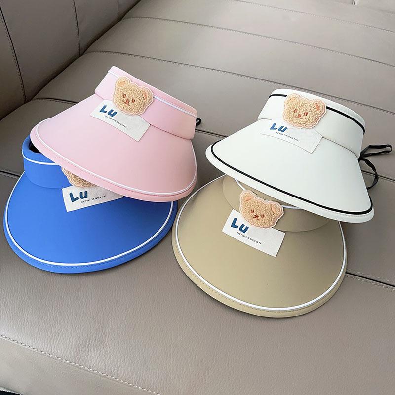 Girls' Summer Sun Protection Visor Hat: Cool and Stylish Children's Sun Hat