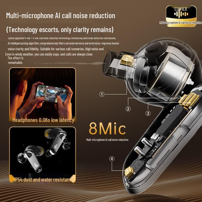 Edifier NeoBuds Pro2 Gold Label ANC Earbuds