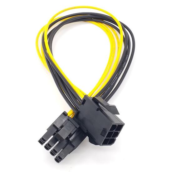 Graphics Card Power Pin Female To Cable 6 8 Pin Male PCI Express