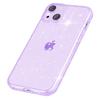 For iPhone 14 Plus Hard PC Soft TPU Protective Case Anti-Collision Phone Cover with Built-in Camera Lens Protector