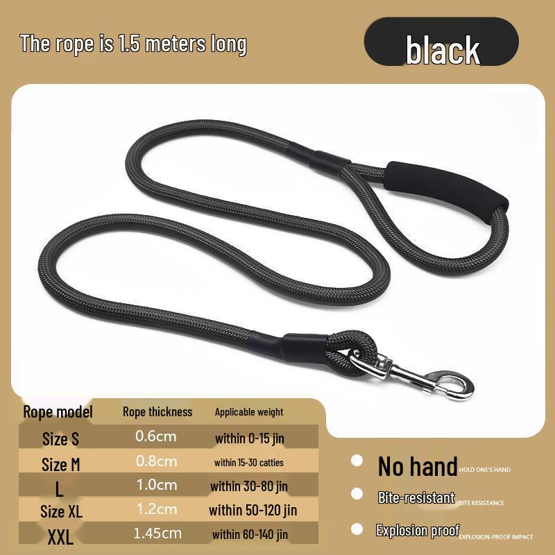 Pet Dog Leash for Small Breeds - Bichon, Teddy, Medium & Large Sizes