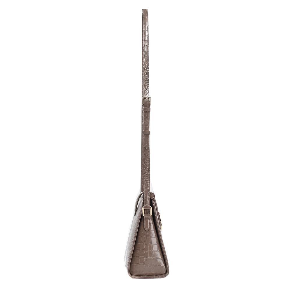 Kenneth Young Magarette Taupe Croco