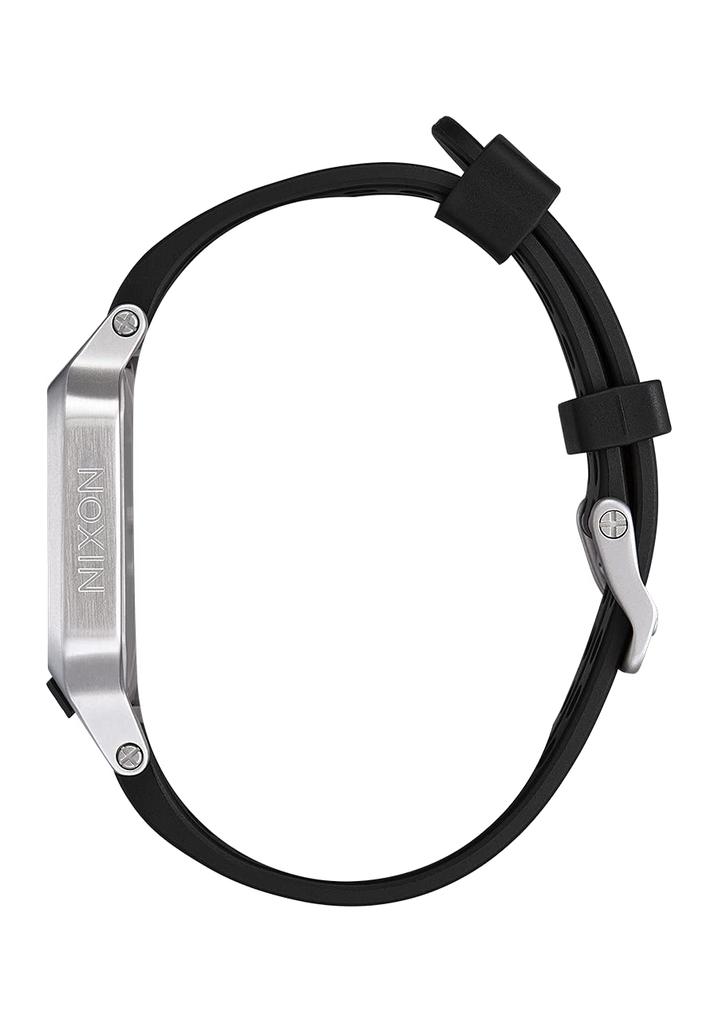 Nixon Heat Watch for Men and Women, Silver, A1320130-00 [Officially Imported]