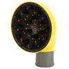 Universal Hair Diffuser Profession Blow Dryer Hair Dryer Diffuser for Curly Wavy HairYellow