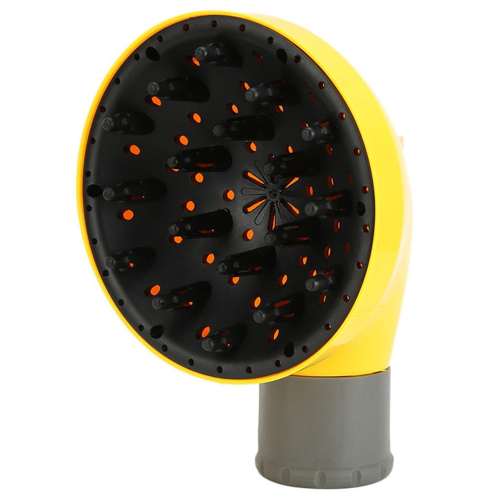 Universal Hair Diffuser Profession Blow Dryer Hair Dryer Diffuser for Curly Wavy HairYellow