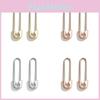 Minimalist Fashionable Metal Stud Earrings In Multiple Colors For Women