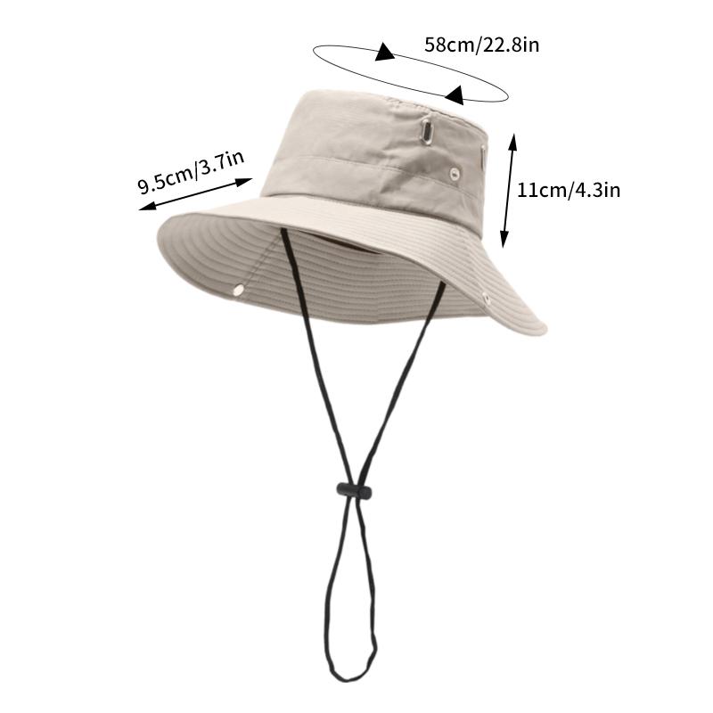 Summer Sun Hat Sunshade Fishing Cap Bucket Hats Outdoor Hiking Fishing hat Big Brim Sunscreen hat UV Protection Sun Hats for Men