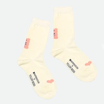 YELLOWSOCKS [YELLOWSOCKS] BAKPUNKT KRÄMROSA Bakpunkt Krämrosa