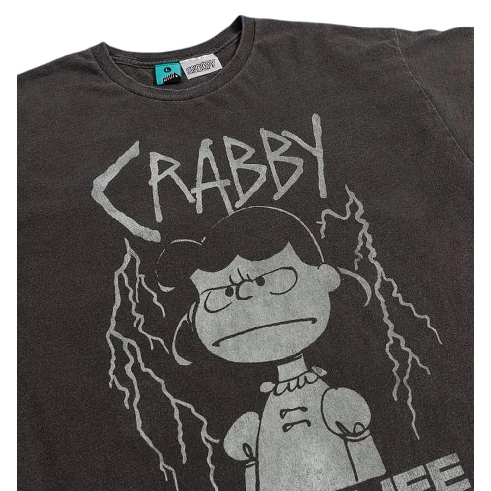 Peanuts Unisex Adult For Life Lucy Van Pelt Vintage Washed T-Shirt