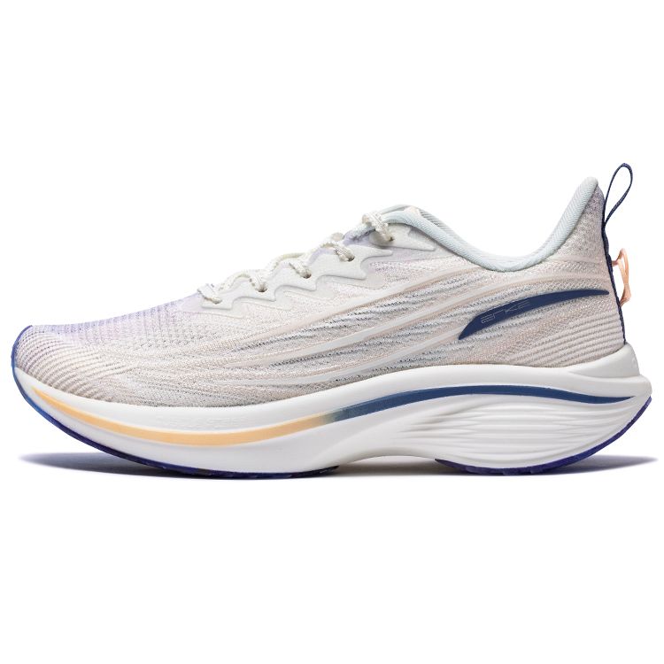 Erke Qidan 3.0 Lightweight Low-Top Running Shoes Women sneakers Rubber-White Space-Naked-Color 12122103494-001