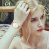 RORIOS Women's Watch Simple Analog Water Resistant Japanese Quartz Mesh Band Stylish Casual Commute School Watch for Women White D