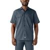 Dickies Work Shirt, Short Sleeve, 1574 (L, Air Force Blue) [Parallel Import]