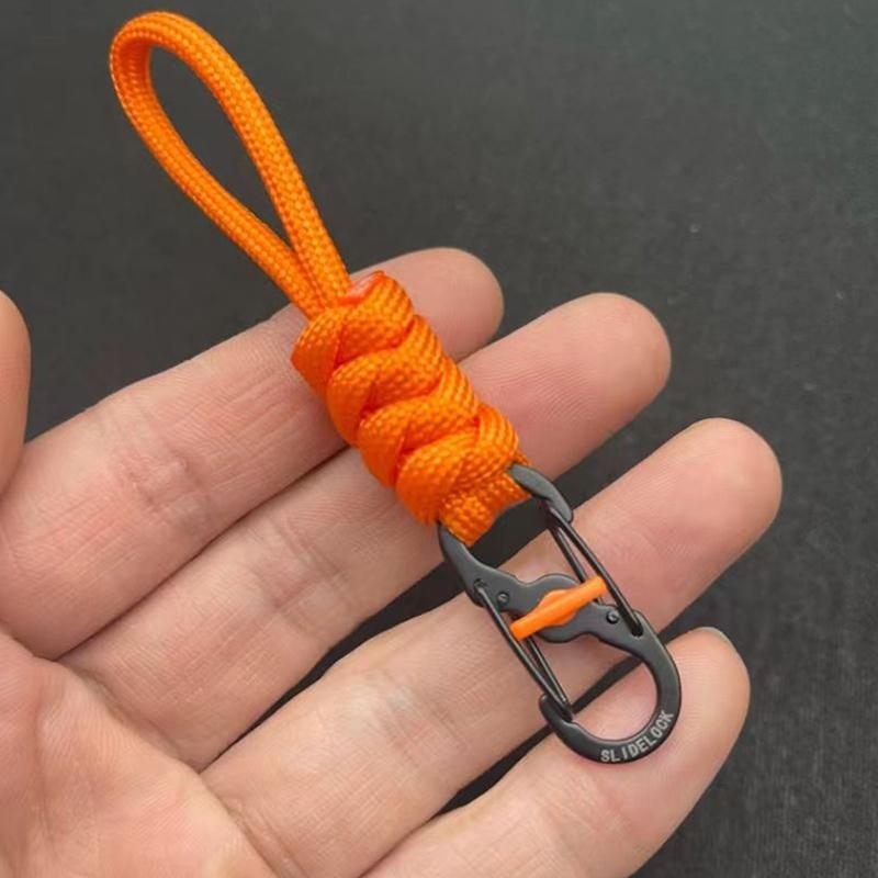 10cm Paraplu Touw Anti-Diefstal En Anti-Verlies 8-Vormige Sleutelhanger Met Slot 8-Vormig Slot Draagbaar Buiten Lanyard Ophanglus