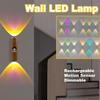 Wireless Sensor Night Light 3/7 Colors Changing RGB Gradient Wall Lamp Wall LED Lamp  Kitchen