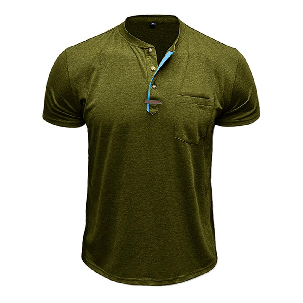 Men's Relaxed,Fit Casual Button,Down Short,Sleeve Shirt