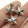 40pcs Star Charms Pendant Antique Silver Color Star Charm Pendants Jewelry Accessories DIY Tiny Tar Charms