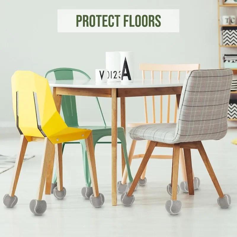 12/8/4/1PCS Tennis Balls Table Chair Leg Cover Furniture Floor Protector Cover Anti-Noise Non-slip Table Legs Sleeves Chair Cap