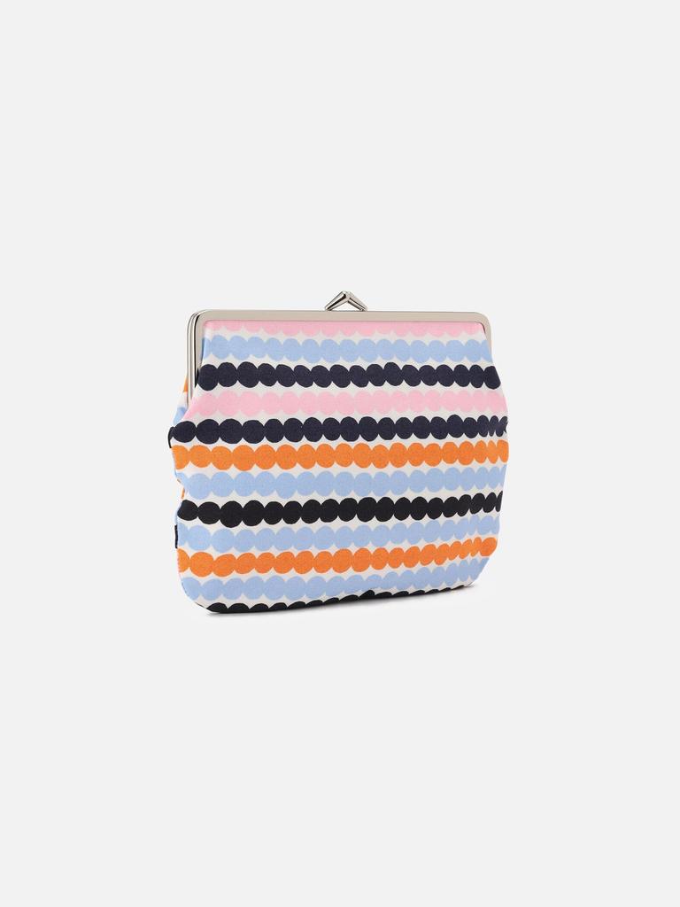 Mini Rasymatto Puolikas Kukkaro Purse Pouch for Women F Pink X Orange X Light Blue [Marimekko] 52_1_52259474406
