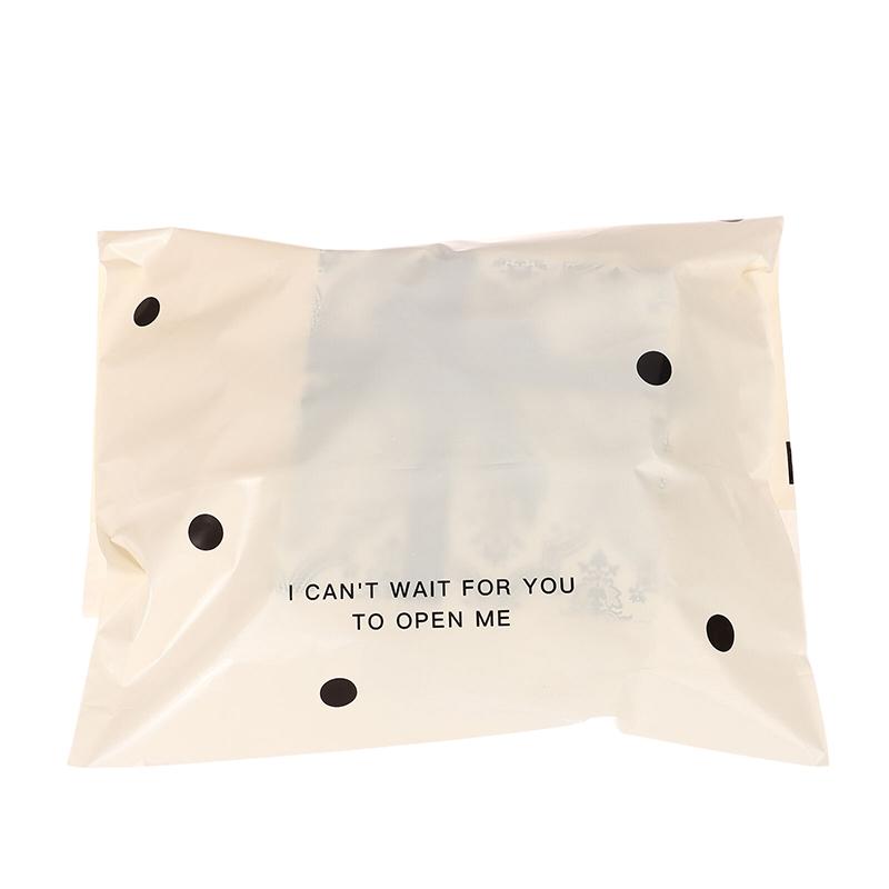 10 Pcs/Lots Bow Knot Packaging Bags Waterproof Logistics Clothing Postal Pouch Custom Plastic Shipping Mailing Bag
