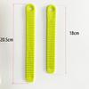 Colored  Adjustable Ski Strap Binding Attachment for Multiple Occasions With Ratchet Tongue Ladder to Secure Shoelaces