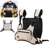 Outdoor Multifunction Tactics Chest Bag Nylon Khaki Leisure Sports Fitness Vest PackKhaki