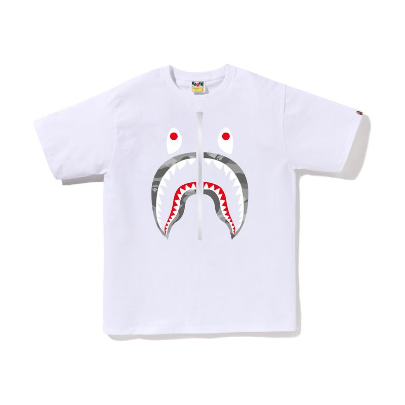 Bape Color Camo Shark Tee 0ZXTEM110042K