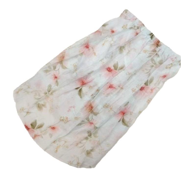 Summer new niche design pleated print tube top Spice girl top women's clothing can be worn outside sleeveless off-the-shoulder vest