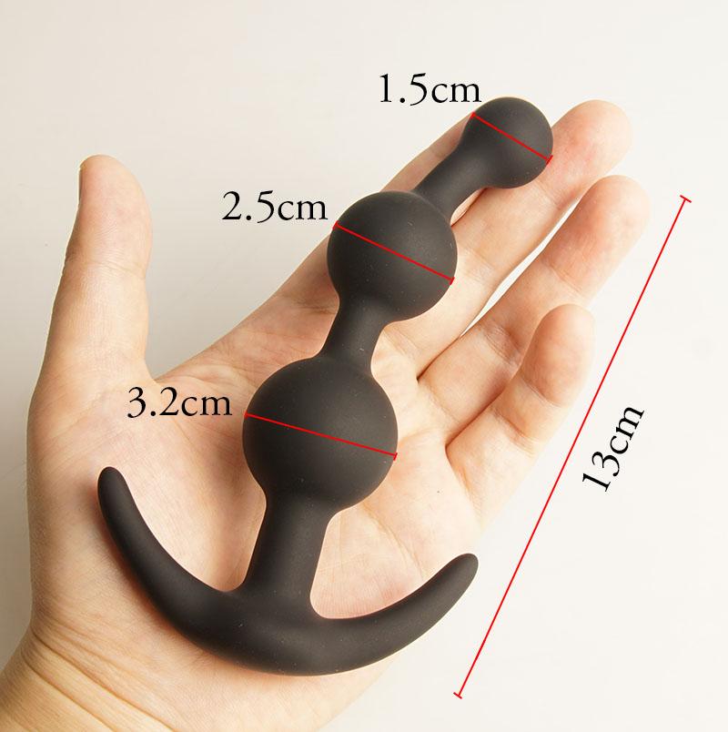 Analperlen Kugeln Langer Dildo Training,Silikon Anus Po Hinterteil Buttplug,Analplug Buttplug Buttplug Sex Spielzeug,Analsex Prostata
