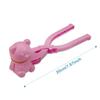 4Pcs Cute Bear Duck Dinosaur Snowball Clip Snow Clay Ball Maker Creative Snowballs Mold Snow Shovel For Kids Outdoor Sports Snow Toy