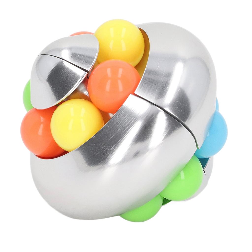Rotating Ball Puzzle Toy Adult Teenager Portable Funny Stress Relief Bead Rotation Toy for Home Office