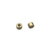 Necklace Bracelet Wire End Stopper 18K Gold End Clip Beads Tube Au750 Fine Jewelry DIY Handmade Accessories Findings Crimp Beads