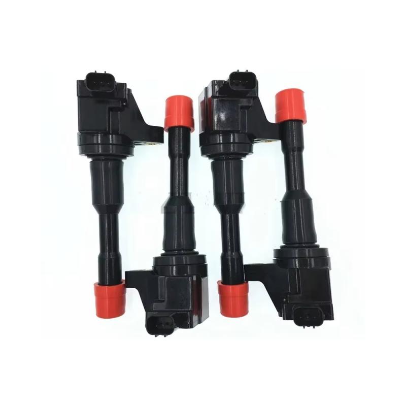 

4PCS 30521-PWA-003 Front And Rear Row Ignition Coil Boots With Resistance For Honda Civic Hybrid Jazz 1.3L CM11-109 CM11-108