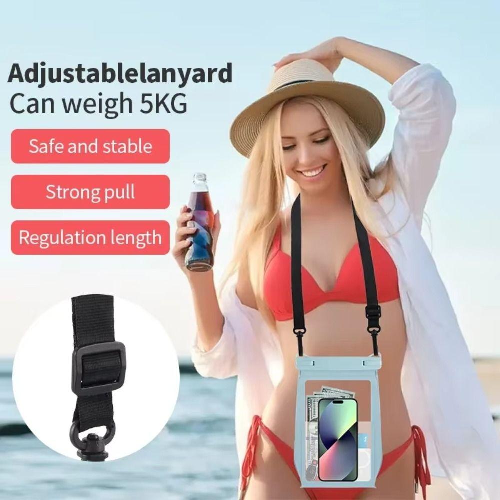 Thicken Waist Waterproof Bag Lightweight Swimming Storage Bag Waterproof Phone Bag Diving