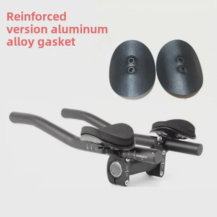 Road Bike TT Rest Handlebar with Aerodynamic Wind Breaking Tape & Belt for Long-Distance