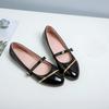 Frühling 2026 Neue Mode Schwarz Weiß Damen Ballerinas Runde Spitze Damen Freizeitschuhe Plus Große Kleine Größe 14 31 43 45 49 52