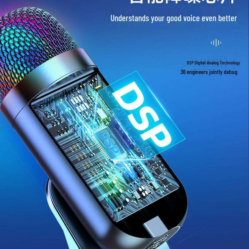 USB Desktop Microphone for Home Use: Ideal for Online Classes, Meetings, Gaming, Recording, Streaming, with Noise Reduction Compatibility.