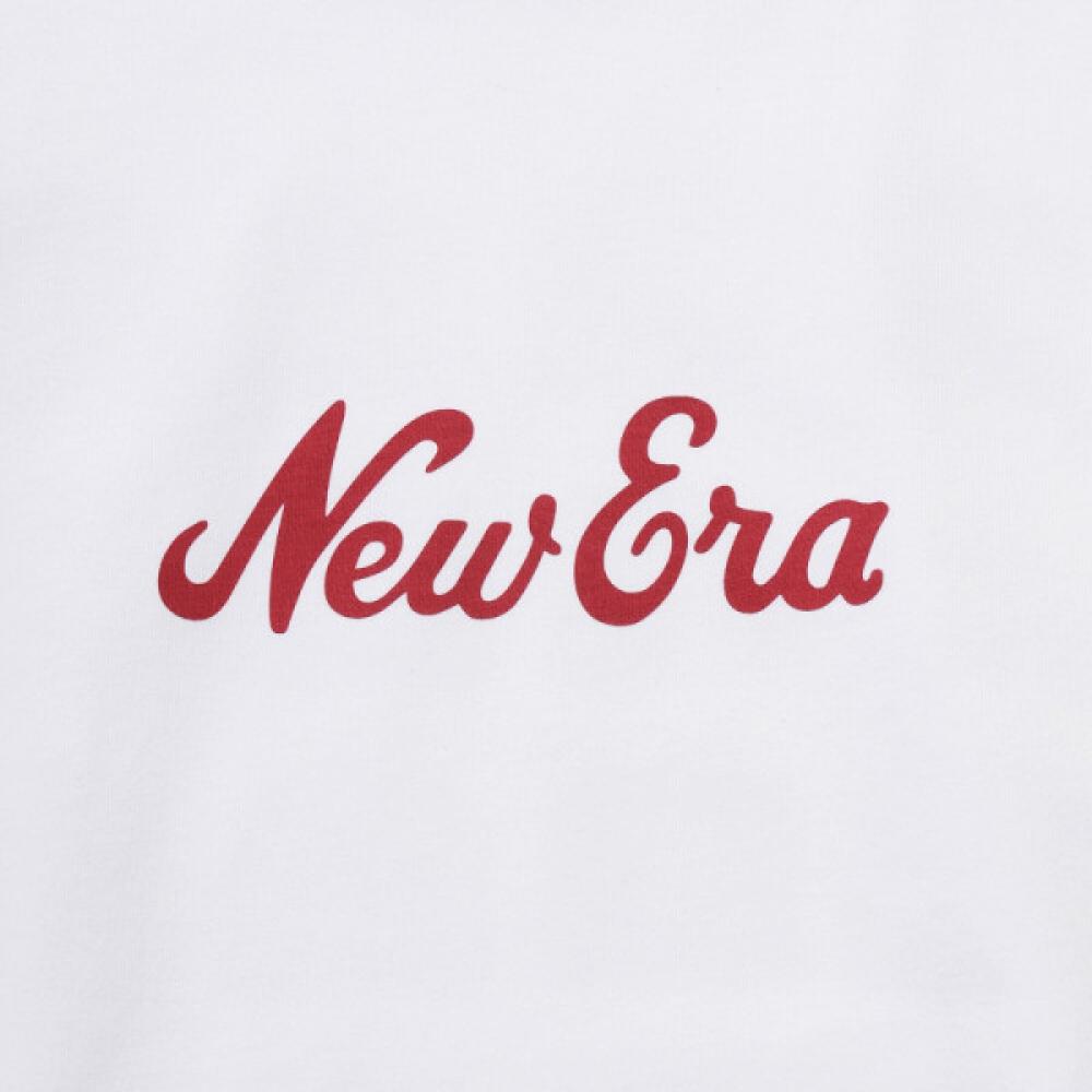 New Era VinTage PosTer T shirT mulTi whiTe Suwon Mlb