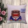 Anime Kissen Domo Kun Kissenbezug x Dekorative Kissenhülle Kissenbezüge für Kissen x Sofakissen Herbstdeko