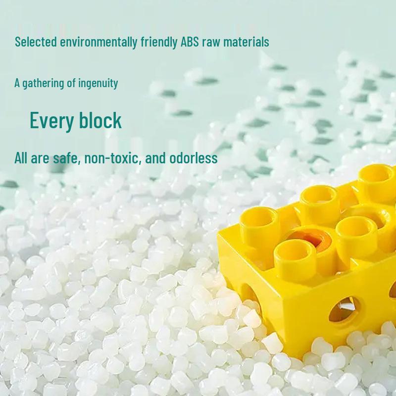 DIY 2X3 Basic Building Blocks, Compatible with LEGO, 6-Hole Small Particles