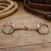 Spiral Horse Mouth Gear CopperRed Middle PortionLoop Texture Equestrian